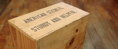 American Stencil Font
