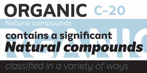 Amino Font Family