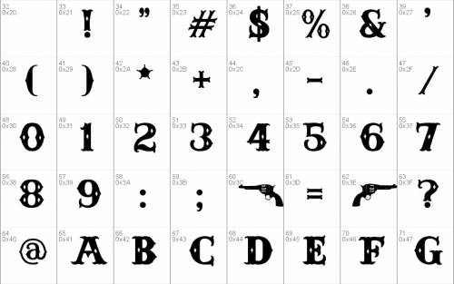 Anderson Four Feathers Falls Font 1