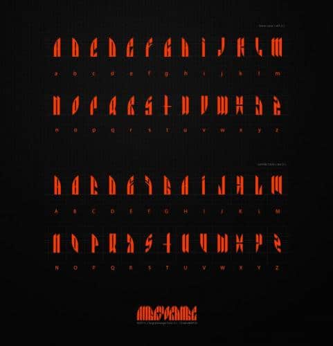 Angry Orange Font 5