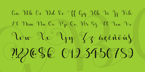 Apples Script Font 3