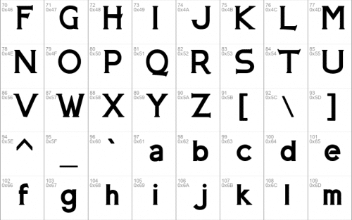 Arthila Gothic Font 2