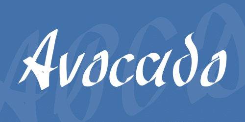 Avocado Font 1