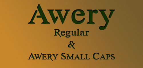 Awery Font 1
