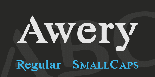 Awery Font 5
