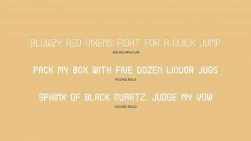 Aznauri Round Font 1