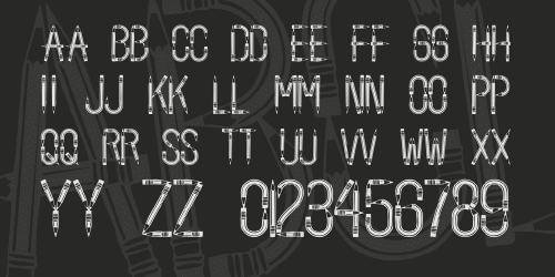Back To School Font 3