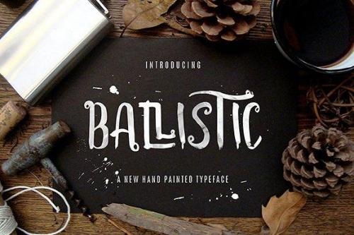 Ballistic Font 1