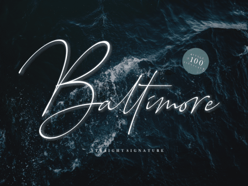 Baltimore Regular Font