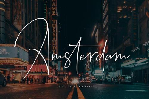 Baltimore Regular Font 6