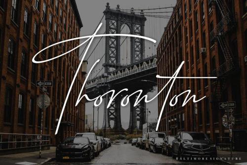 Baltimore Regular Font 7