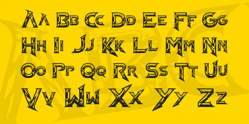 Barbarian NS Font 3