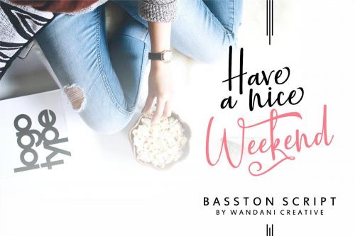 Basston Script Beauty Font 5