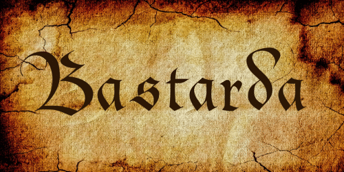 Bastarda Font 1