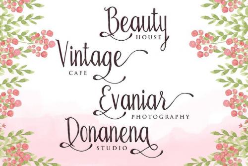 Bellanie Script Font 2