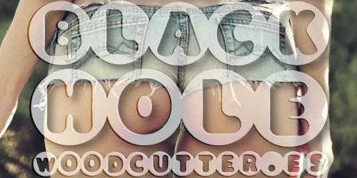 Black Hole Font