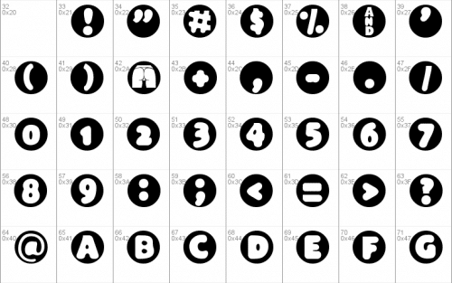 Black Hole Font 1