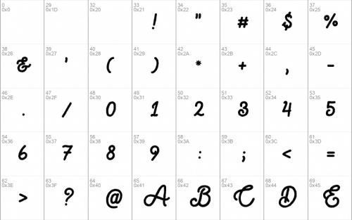 Blackcode Script Font 1