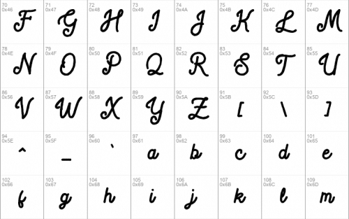 Blackcode Script Font 2