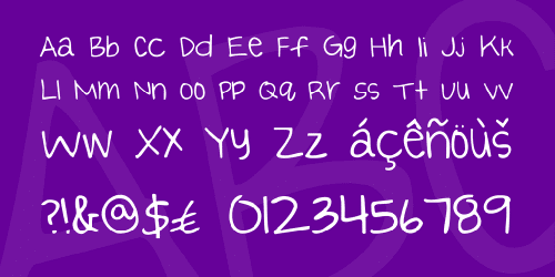 Blessings Through Raindrops Font 3