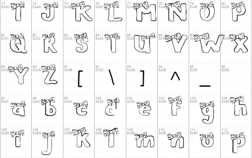 Blush Bear Font 3