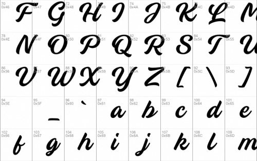 Breakout Font 2
