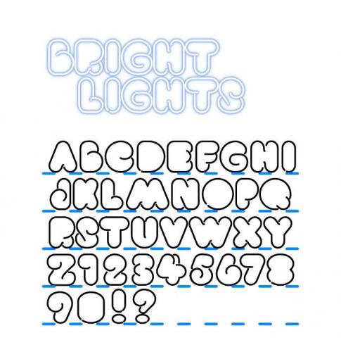 Bright Lights Font