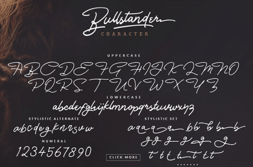 Bull-Stander-Free-Font