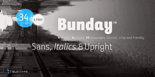 Bunday Sans Font