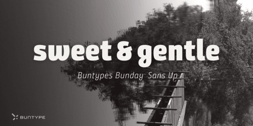 Bunday Sans Font 8
