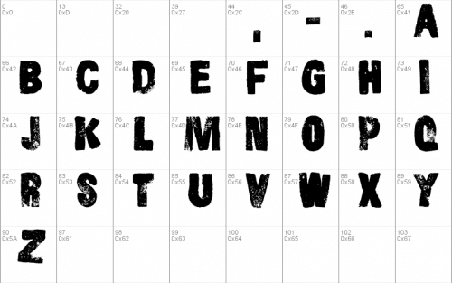 CF Snowboard Project Font 2