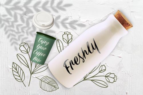 Carily Fresh Modern Script Font 12