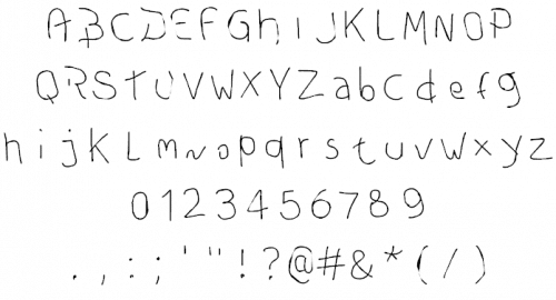 Casper Gibbon Font 2