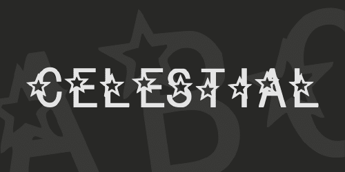 Celestial Fonts