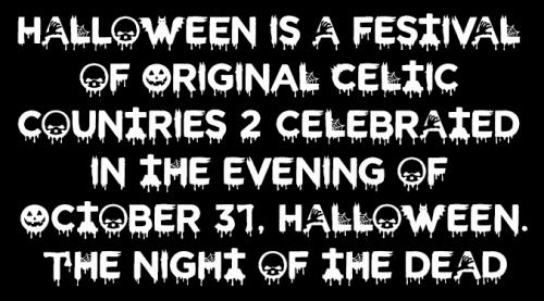 Cf Halloween Font 2