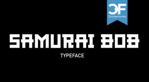 Cf Samurai Bob Font 1