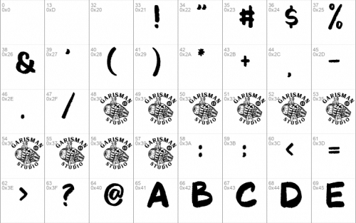 Chakie Retro Brush Font 1