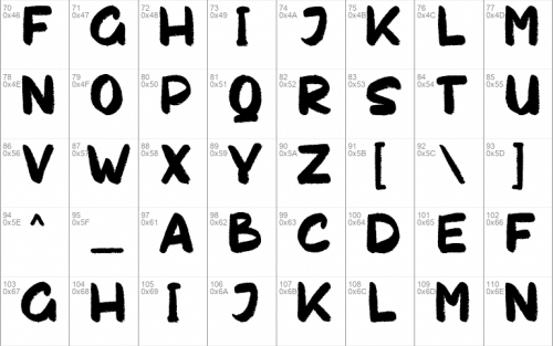 Chakie Retro Brush Font 2