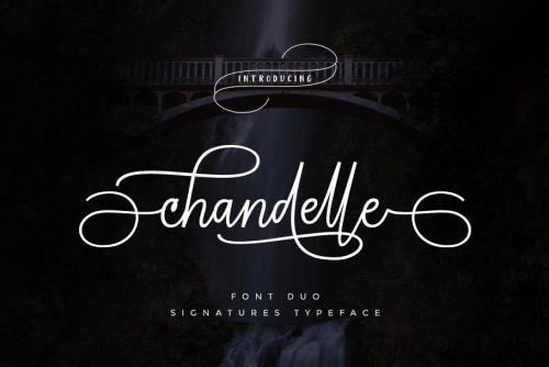 Chandelle Signatures Script Font 1