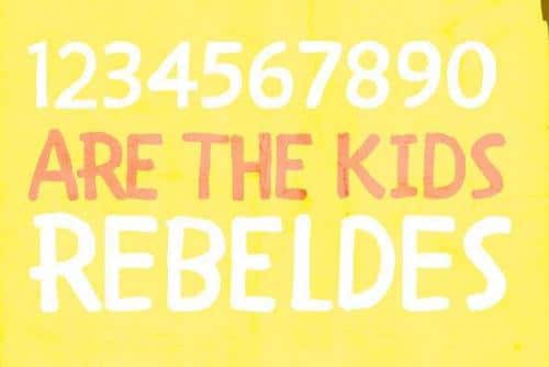Children One Font 3