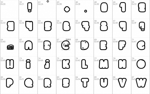 Chocolate Cake Font 2