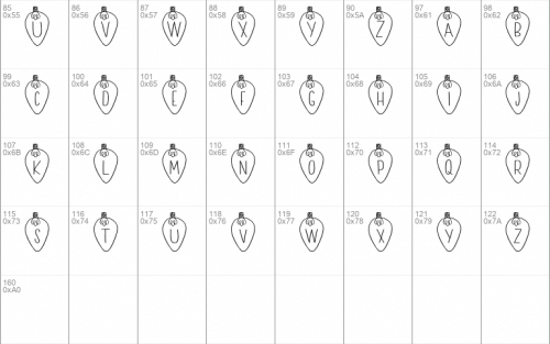 Christmas Lights Christmas Font 2