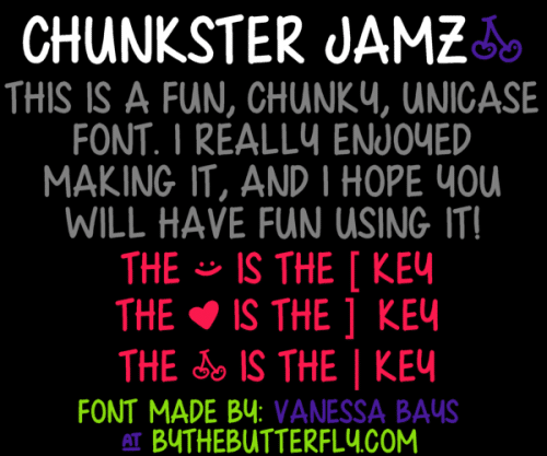Chunkster Jamz Font 3