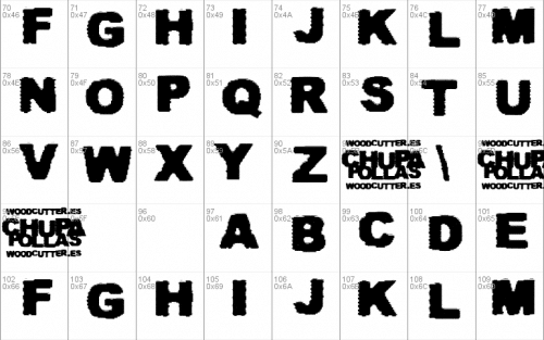 Chupapollas Font 2