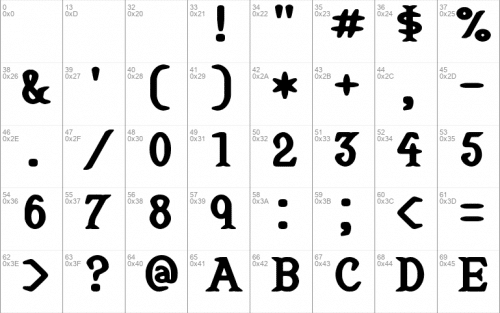 Cookbook Title Font 1