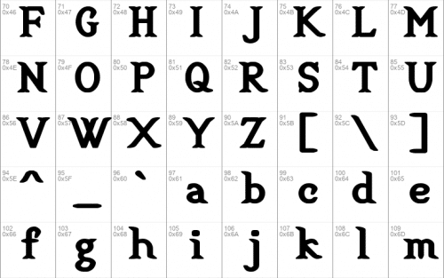 Cookbook Title Font 2
