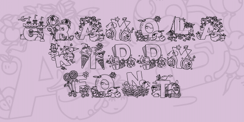 Crayola Kiddy Font