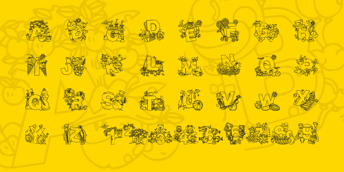 Crayola Kiddy Font 1