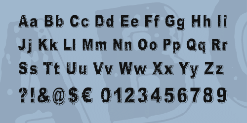 Crunch Bang Linx Font 5