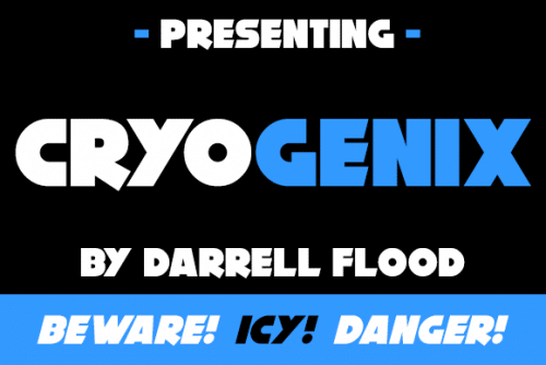 Cryogenix Font 1